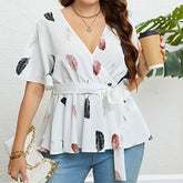 Plus Size Trinity Boho Blouse